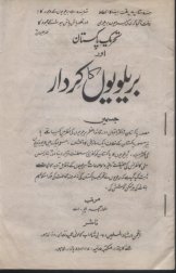 Tahreek e Pakistan Aur Brailvio ka Kirdar Urdu Pdf Book Free Download
