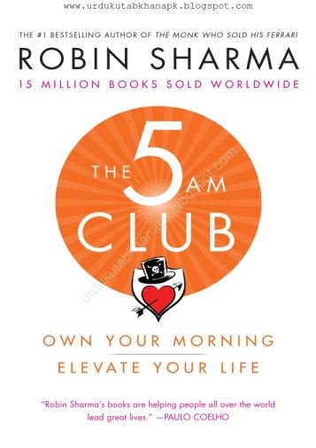 The 5 AM Club By Robin Sharma | English Pdf books download