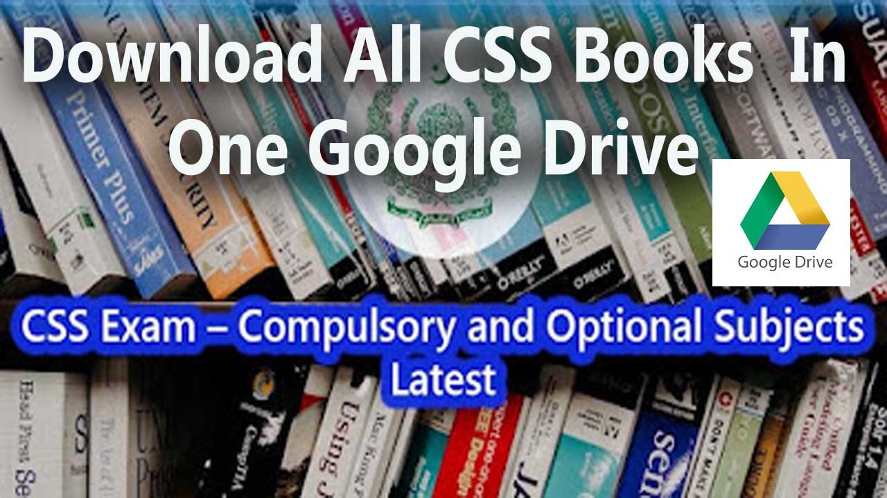 CSS Books Download | CSS All Books Links Google Drive