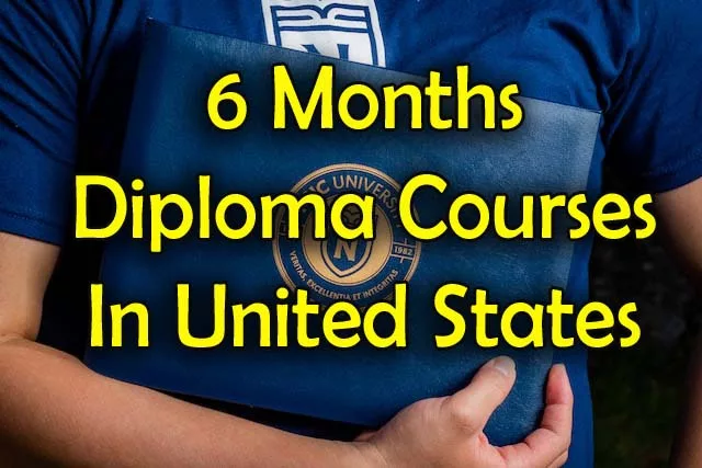 Best 6 Months Diploma Courses In The USA