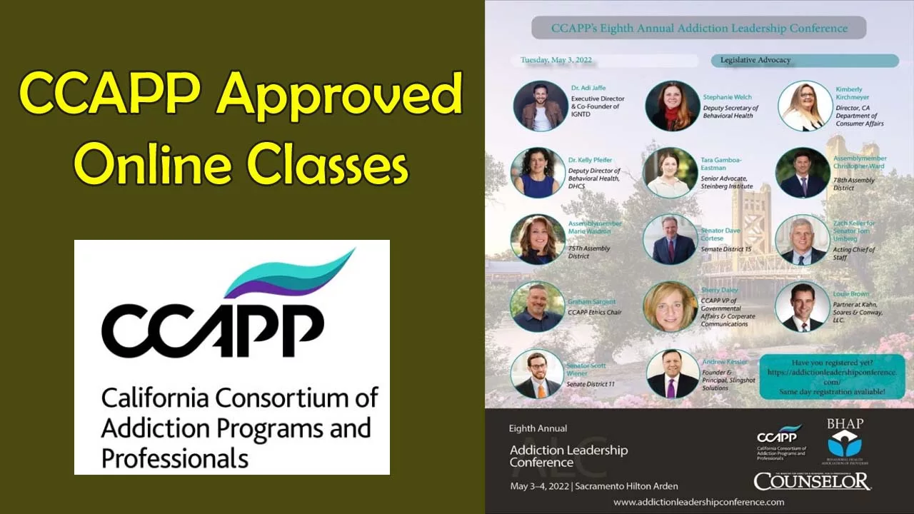 CCAPP Approved Online Classes | A Guide For Students In The United States