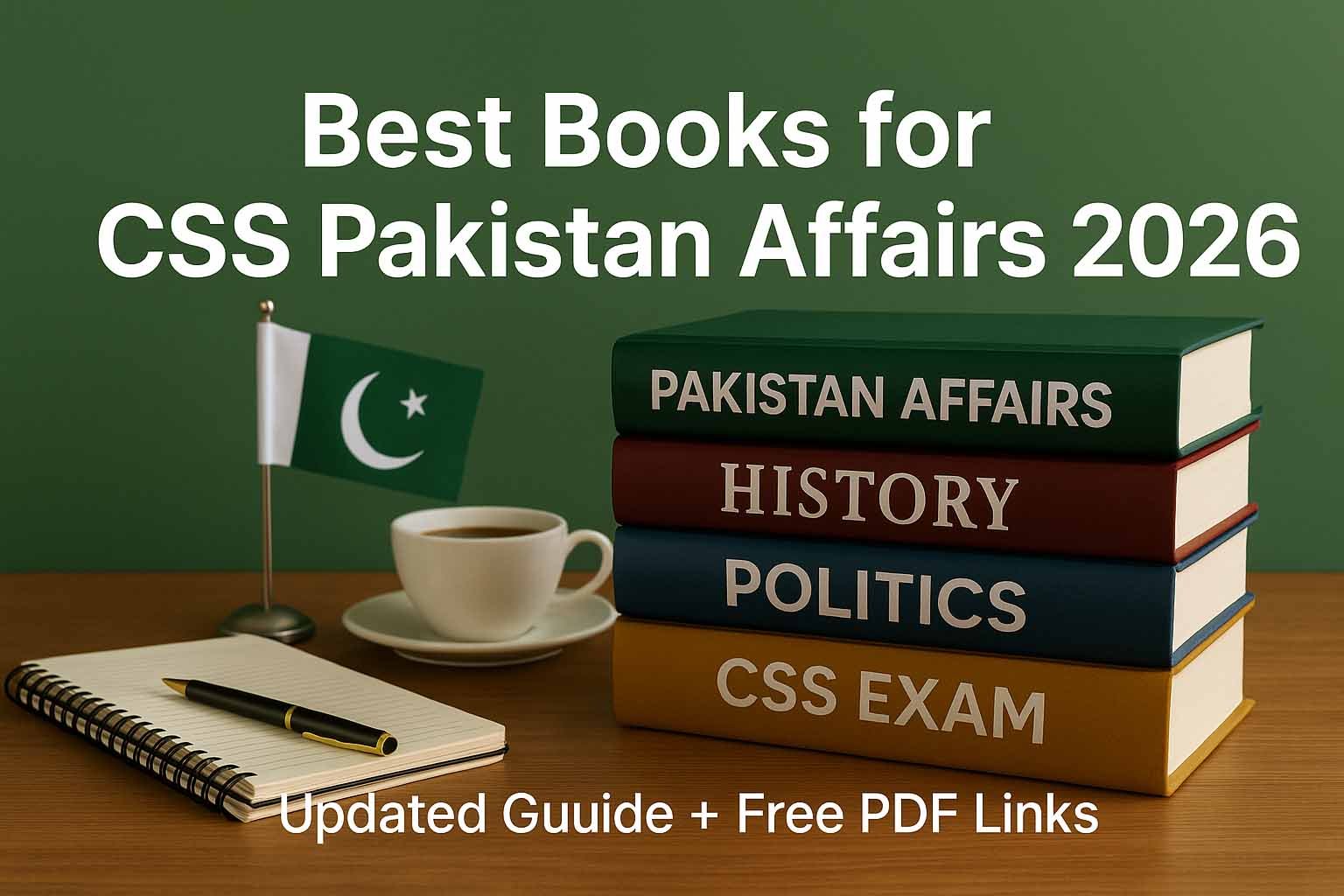 Best Books for CSS Pakistan Affairs 2026 (With Free PDF Links)