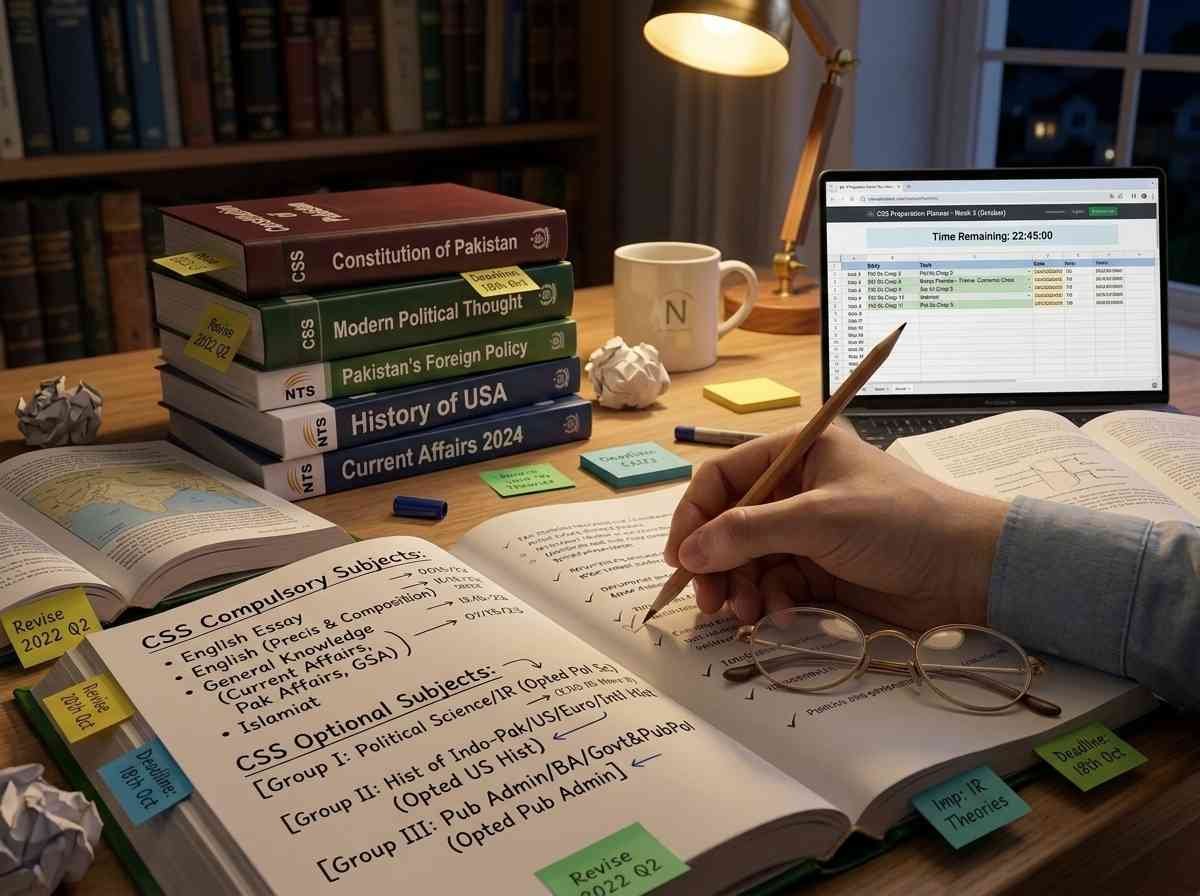 CSS Optional Subjects 2026 | Groups, Marks & Best Books