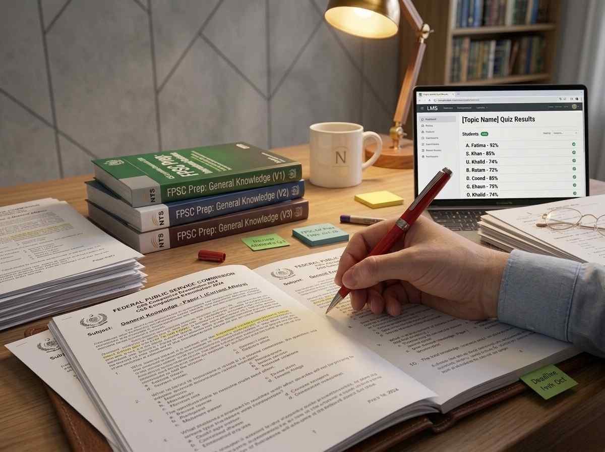 FPSC Past Papers Solved MCQs | Complete Preparation Guide