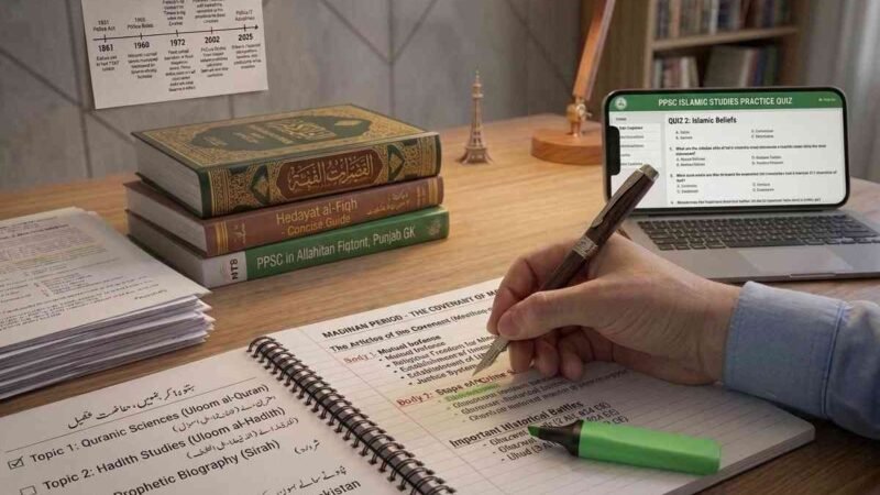 Islamic Studies Most Repeated MCQs for CSS & PPSC 2026