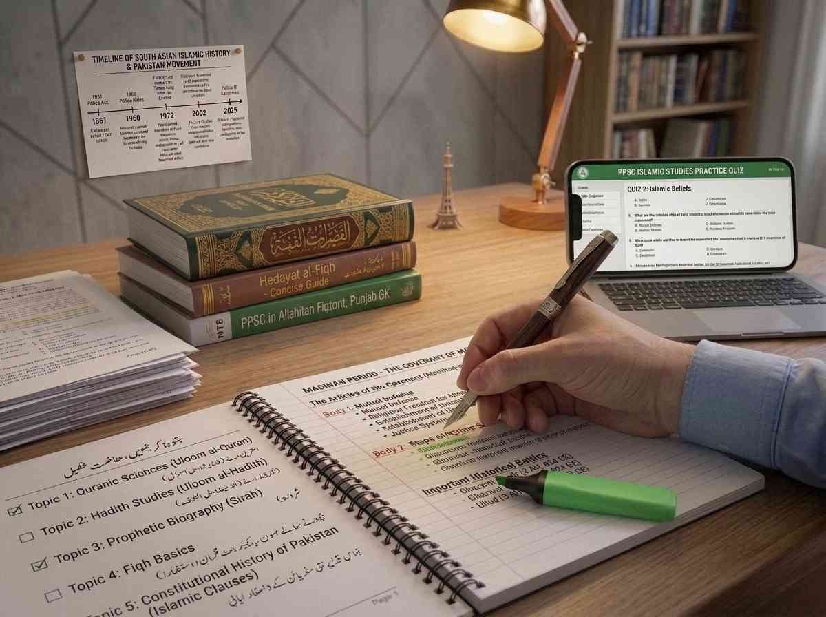 Islamic Studies Most Repeated MCQs for CSS & PPSC 2026
