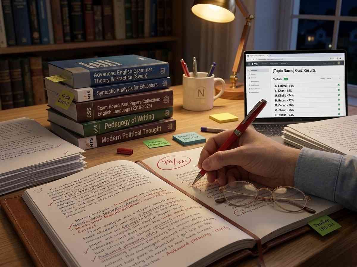 PPSC Lecturer English Past Papers | Solved MCQs Guide