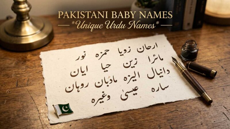 Pakistani Baby Names — Unique Urdu Names for Boys and Girls (2026)