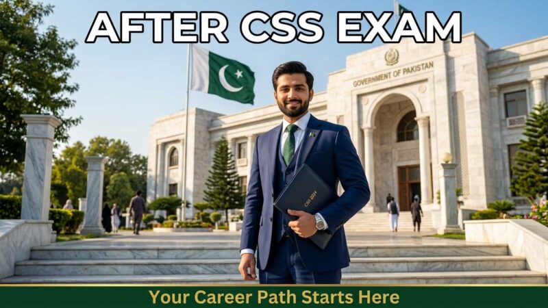 After CSS Exam | Top Career Paths and Job Options in Pakistan